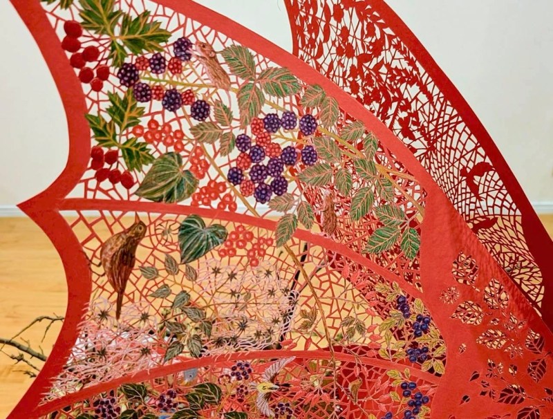 Red Dragon: part of Wales and Himeji art collabo