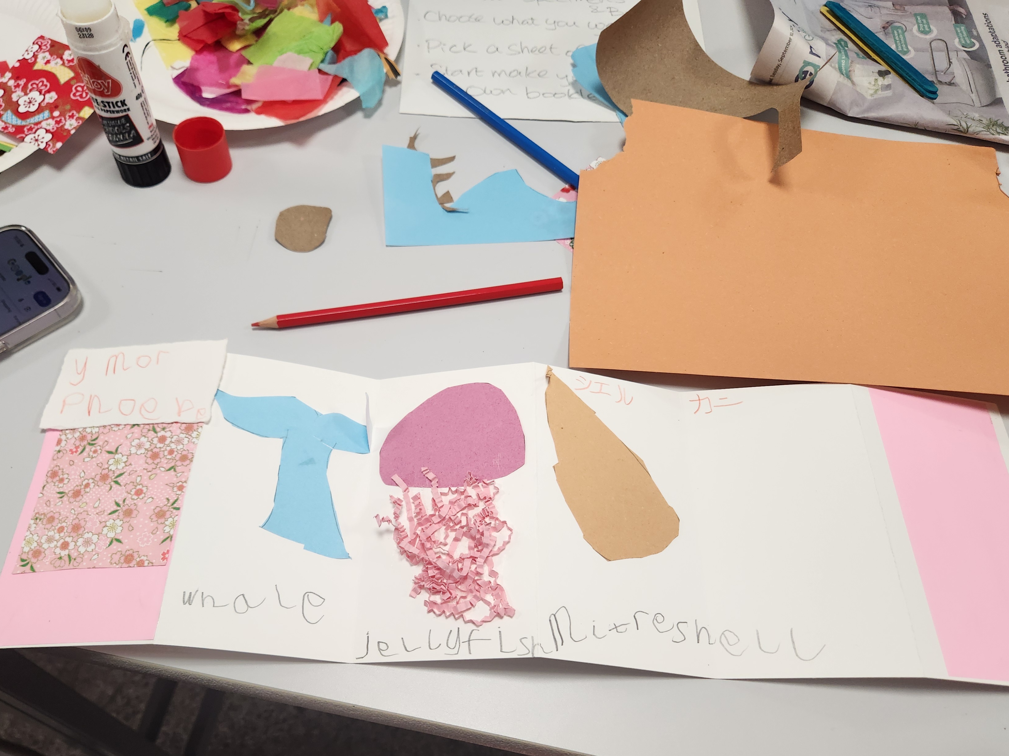 Folded booklet workshop